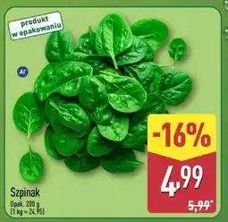 ALDI Szpinak oferta