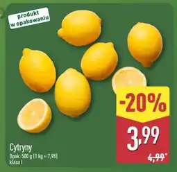 ALDI Cytryny oferta