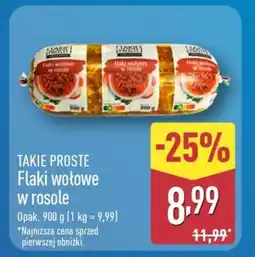 ALDI TAKIE PROSTE Flaki wołowe w rosole oferta