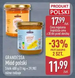 ALDI GRANDESSA Miód polski oferta
