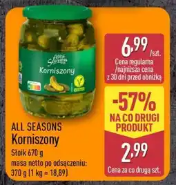 ALDI ALL SEASONS Korniszony oferta