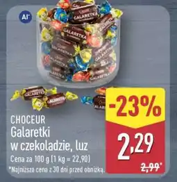 ALDI CHOCEUR Galaretki w czekoladzie, luz oferta