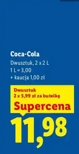 Lidl Coca-Cola oferta