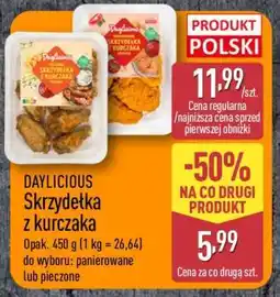 ALDI DAYLICIOUS Skrzydełka z kurczaka oferta