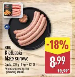 ALDI BBQ Kiełbaski białe surowe oferta