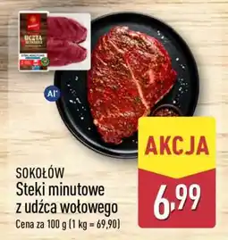 ALDI Sokołów Steki minutowe z udźca wołowego oferta