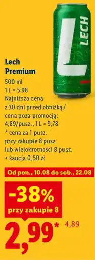 Lidl Lech Premium oferta