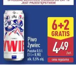 ALDI Piwo Żywiec oferta
