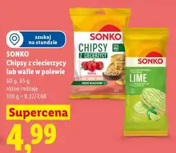 Lidl SONKO Chipsy z ciecierzycy oferta