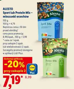 Lidl ALESTO Sport lub Protein Mix - mieszanek orzechów oferta