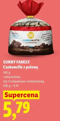 Lidl SUNNY FAMILY Czokowafle z polewą oferta