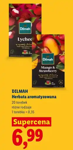 Lidl Herbata aromatyzowana Dilmah oferta