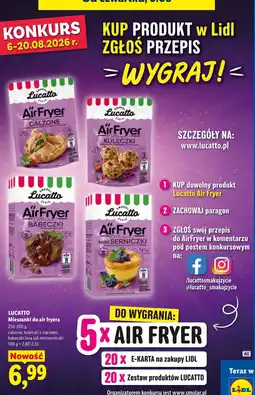 Lidl Lucatto AirFryer Mieszanki do air fryera oferta