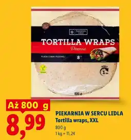Lidl Tortilla Wraps, Pszenne oferta