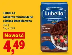 Lidl Lubella Makaron miniświderki z kakao DecoMorreno oferta