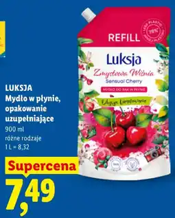 Lidl Luksja Mydło w płynie oferta