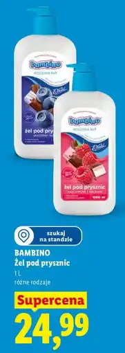 Lidl Bambino żel pod prysznic oferta