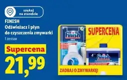 Lidl Finish Odświeżacz i płyn do czyszczenia zmywarki oferta