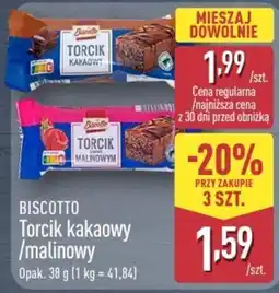 ALDI Biscotto Torcik kakaowy / malinowy oferta