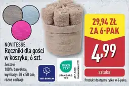 ALDI Ręczniki dla gości w koszyku oferta