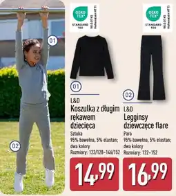 ALDI L&D Koszulka z długim rękawem dziecięca oferta