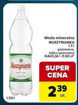 Globi Woda mineralna Muszynianka lekko gazowana oferta
