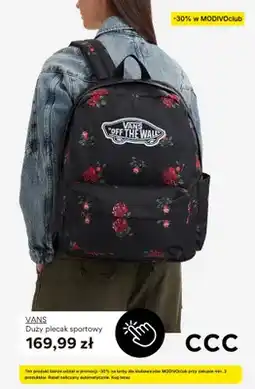 CCC Duży plecak sportowy Vans oferta