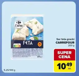 Carrefour Express Ser feta grecki Carrefour Extra oferta
