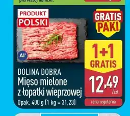 ALDI Mięso mielone z łopatki wieprzowej Dolina Dobra oferta