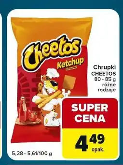 Globi Chrupki Cheetos Ketchup oferta