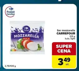 Globi Ser mozzarella light Carrefour oferta