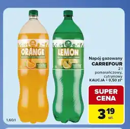 Carrefour Express Napój gazowany Carrefour Orange oferta