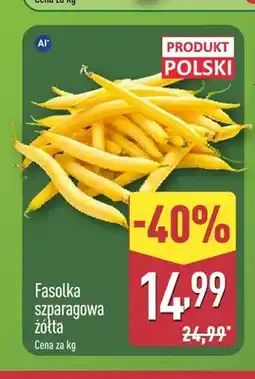 ALDI Fasolka szparagowa żółta polska oferta