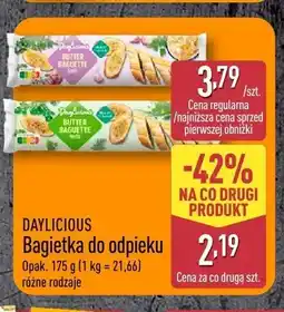 ALDI Bagietka do odpieku z masłem Daylicious oferta