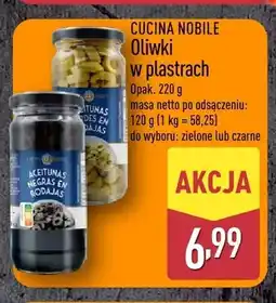 ALDI Oliwki w plastrach zielone Cucina Nobile oferta