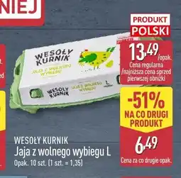 ALDI Jaja z wolnego wybiegu L Wesoły Kurnik oferta