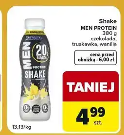 Carrefour Express Shake Men Protein Bakoma wanilia oferta