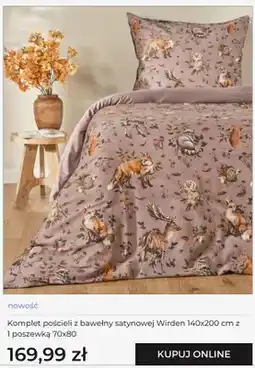 Home&You Komplet pościeli z bawełny satynowej Wirden home&you oferta