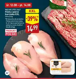 ALDI Filety z piersi kurczaka XXL Mięsne Specjały oferta