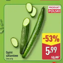 ALDI Ogórki szklarniowe polskie oferta