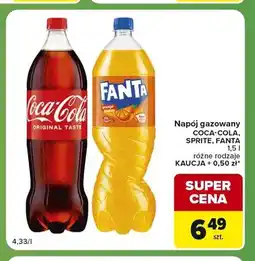 Carrefour Express Napój gazowany Fanta oferta