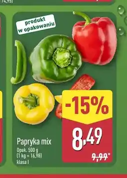 ALDI Papryka mix oferta