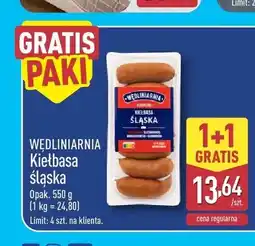 ALDI Kiełbasa śląska Wędliniarnia oferta