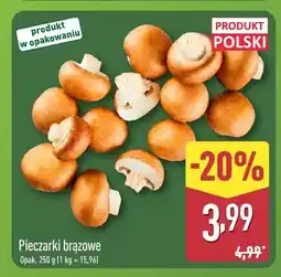 ALDI Pieczarki brązowe polskie oferta