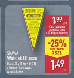 ALDI Wafelek Elitesse Skawa z kremem kakaowym w czekoladzie oferta