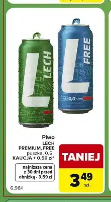 Carrefour Express Piwo bezalkoholowe Lech Free oferta