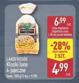 ALDI Kluski lane 4-jajeczne Landfreude oferta