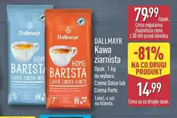 ALDI Kawa ziarnista Dallmayr Home Barista Crema Forte oferta