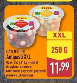 ALDI Antipasti XXL czerwone nadziewane papryczki Daylicious oferta