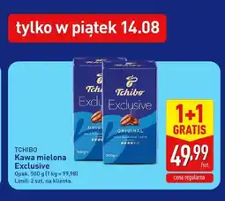 ALDI Kawa mielona Tchibo Exclusive oferta